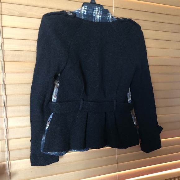 NANETTE LEPORE NWOT WOMEN’S BLAZER WITH FRONT ZIPPER/ 2 FRONT POCKETS SIZE 6 - Picture 4 of 13